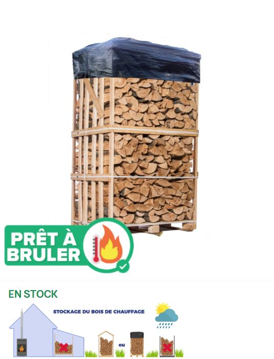 BOIS DE CHAUFFAGE FEUILLUS BOX GRAND 30 CM
