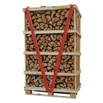 Caisse de bois de chauffage : chêne ultra sec (2 m³)