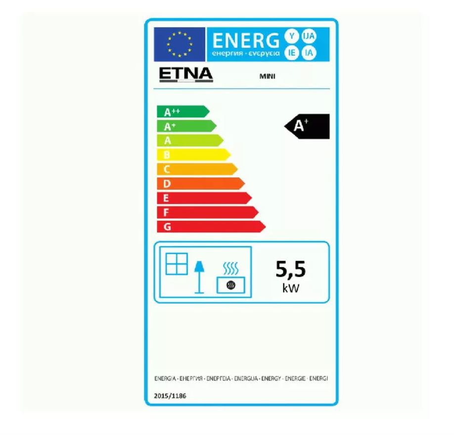 Poêle à granulés extra plat Mini - 5 Kw