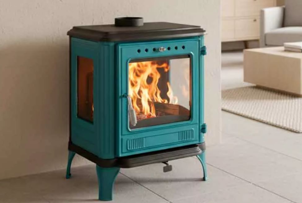 Poêle à bois Calcite Pop - 7 Kw