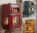 Poêle à bois avec four Granite Pop - 11 Kw