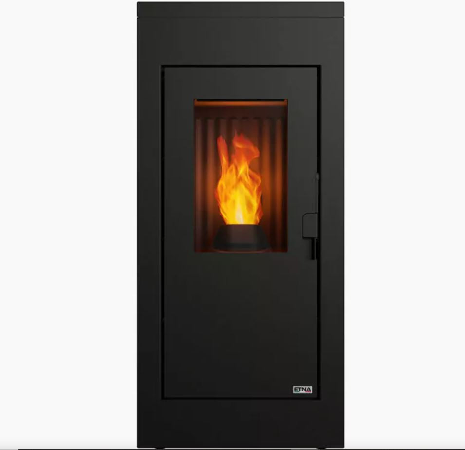 Poêle à granulés étanche (sortie dessus concentrique) - Vulcano Silenzio UP - 9,2 Kw ETNA