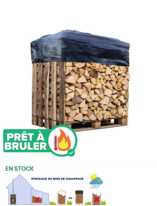 BOIS DE CHAUFFAGE FEUILLUS BOX PETIT 50 CM