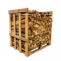Demi-palette – 25 cm – mélange de bois durs – 1 m³ – 1,5 stères
