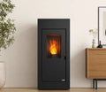 Poêle à granulés étanche (sortie dessus concentrique) - Vulcano Silenzio UP - 9,2 Kw ETNA