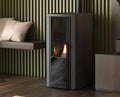 Poêle à granulés étanche (sortie dessus concentrique) Cristallo Silenzio Up - 9,2 Kw ETNA Luxe