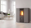 Poêle à granulés canalisable extra plat Fango - 8 Kw ETNA