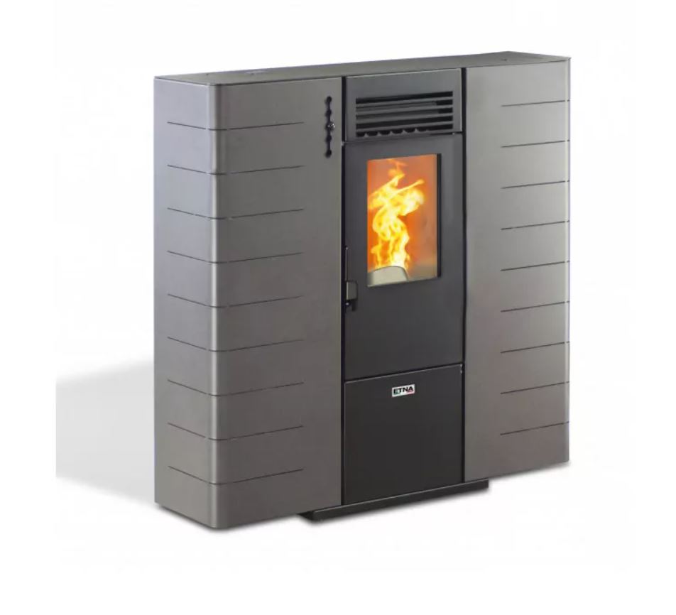 Poêle à granulés canalisable extra plat Fango - 8 Kw ETNA